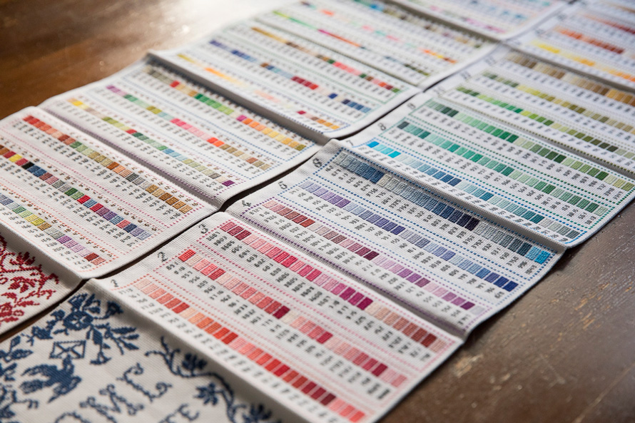DMC刺繍糸、色見本はありますか？ないなら、作ってしまおう！ | しろう 